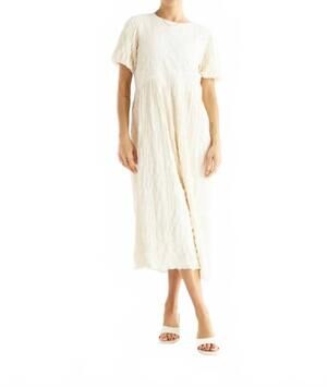 NEW ALL : ROW tove dress in cream